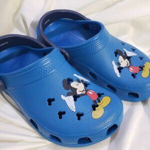 Blue Crocs Disney Mickey Mouse Women Size 7 Men's Size 5